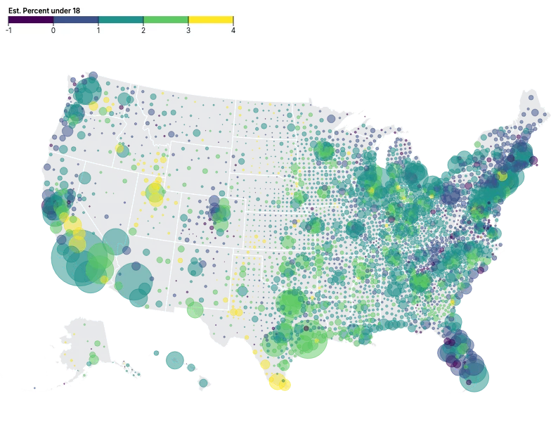 GeoPath - bubble-map